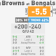 Illustration for article titled NFL Betting Lines, Visualized: Week 11 (Late Edition)